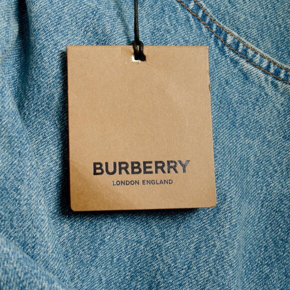 Burberry Men's "Haringate" Mid Blue Straight Leg Jeans US 34/34 IT 34/34 - Picture 6 of 6